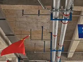 象山管廊支架的安装方法